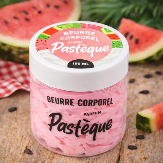 Chantilly Corps Pastèque 190ml – Beurre Corporel Hydratant