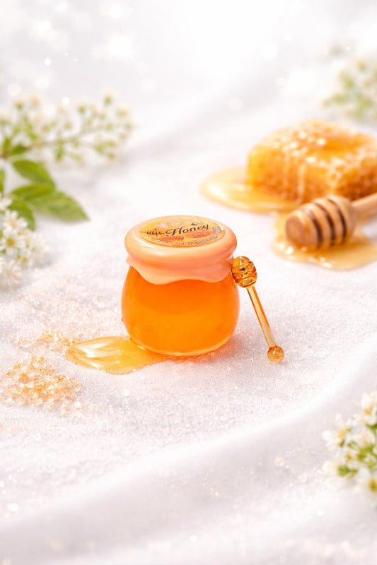 Masque Lèvres au Miel – Réparation Intense & Effet Gloss