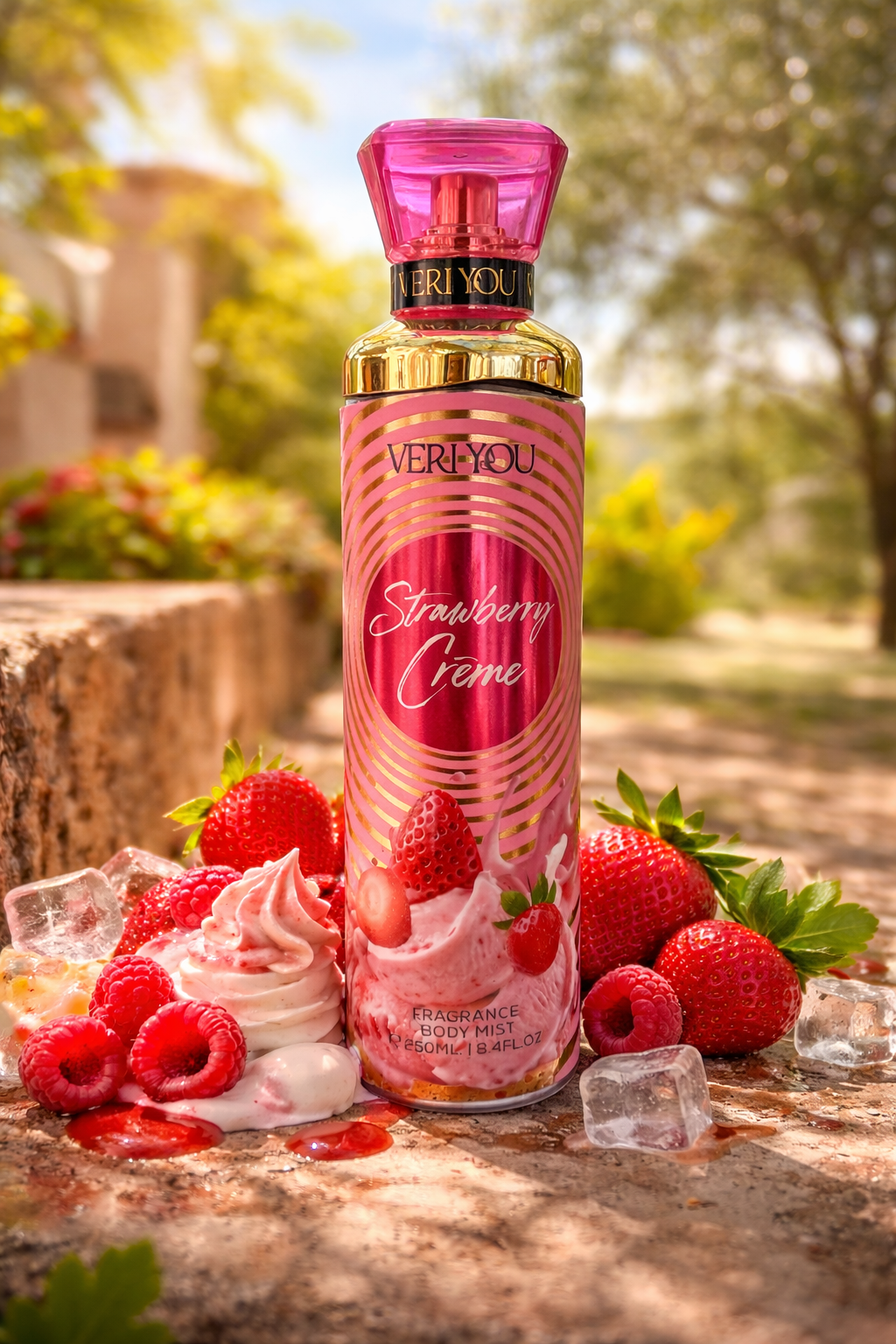 Brume Parfumée Corps & Cheveux 250ml – Veri You | Senteurs Gourmandes, Fruitées & Coco