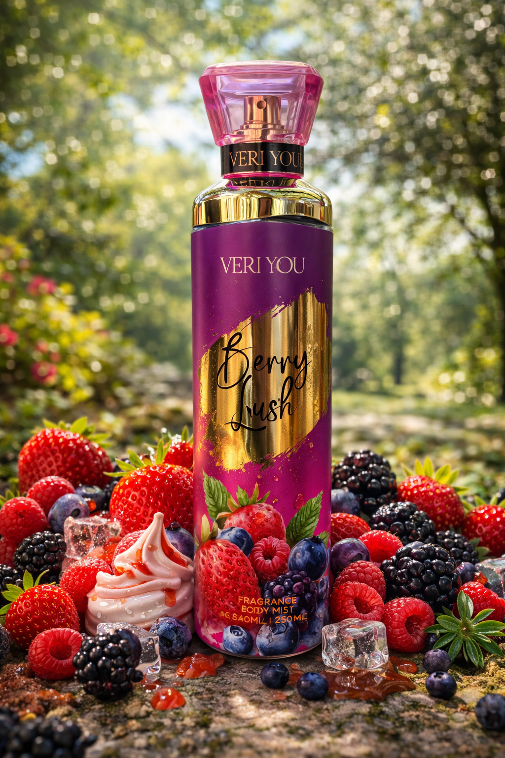 Brume Parfumée Corps & Cheveux 250ml – Veri You | Senteurs Gourmandes, Fruitées & Coco