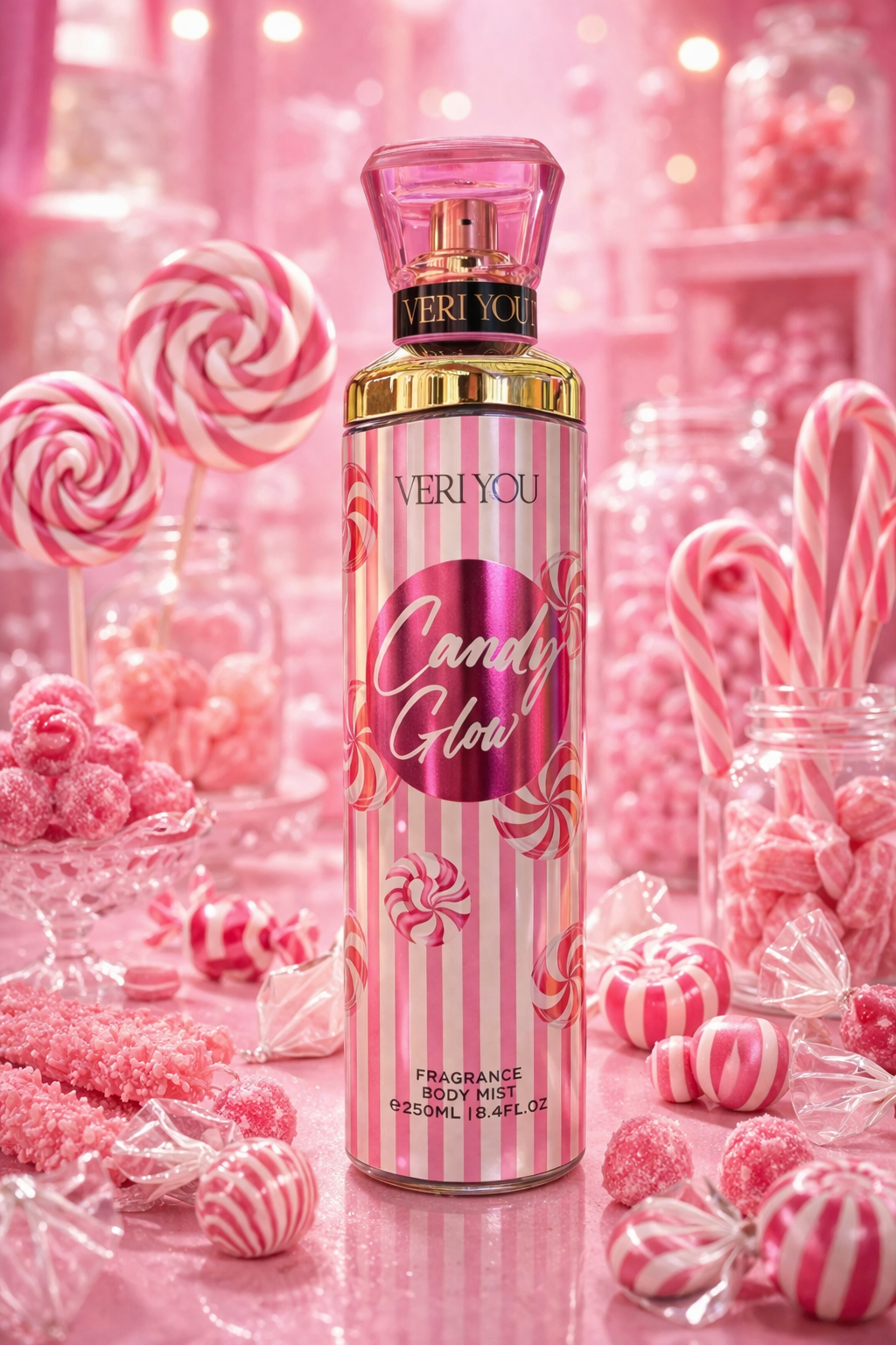 Brume Parfumée Corps & Cheveux 250ml – Veri You | Senteurs Gourmandes, Fruitées & Coco