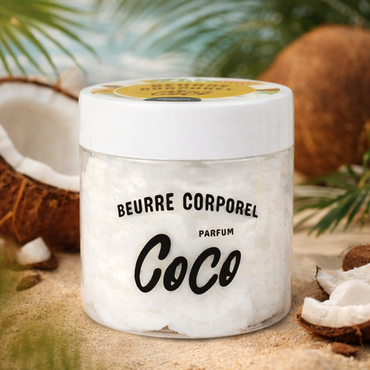 Chantilly Corps Coco 190ml – Beurre Corporel Hydratant